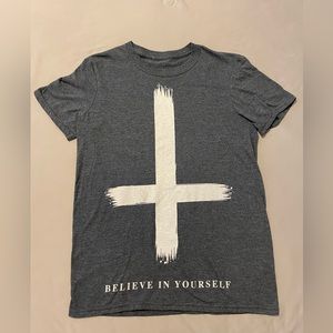 LAST CHANCE! THE ANTI LIFE Believe In Yourself Graphic Tee, Small
